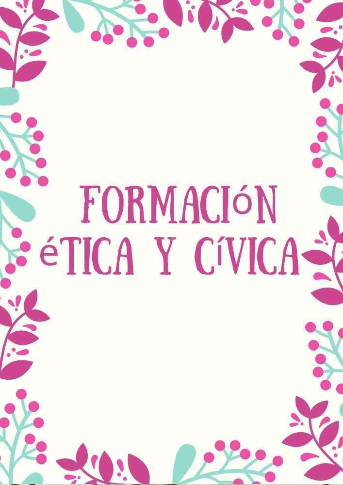 Portadas Para Cuadernos De Formacion Civica Y Etica 2946